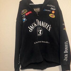 Vintage NASCAR Jack Daniel's Zip up Racing Hoodie